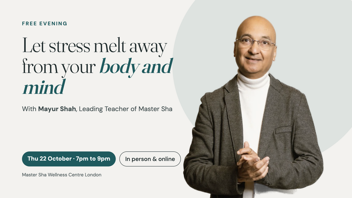 Thursday October 22, 2026 - Free Intro - Let Stress Melt Away from Your Body and Mind