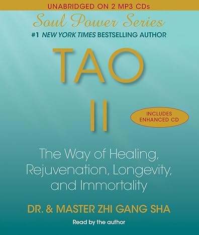 Tao II - The Way of Healing, Rejuvenation, Longevity, and Immortality MP3 CD