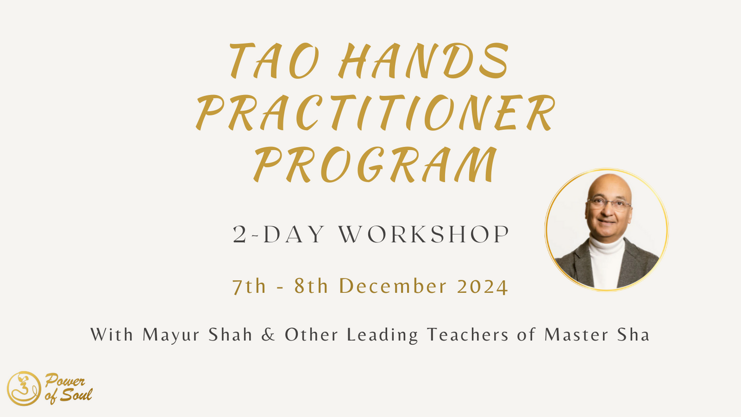 Tao Hands Practitioner Training (Repeater Special)